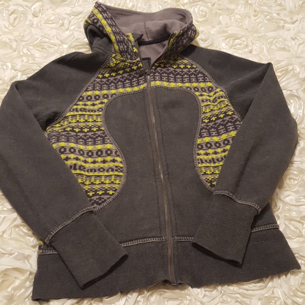 Lululemon Special Edition Fair Isle scuba hoodie
